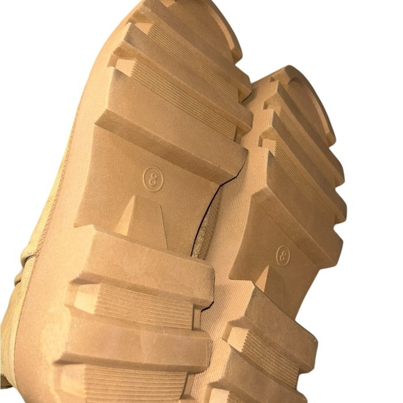 SM NEW YORK Women's Tan Ankle platform Boots size 8 Medium - Picture 5 of 10